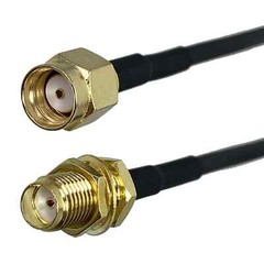 RG174 SMA RP SMA to SMA RP SMA Male & Female Nut Connector RF Coaxial Cable