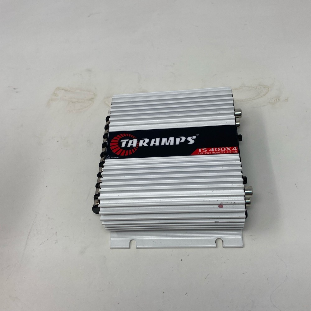 Taramps TS 400×4 V2 4-Channel Car Amp 400W RMS Silver/Black Small