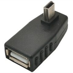 Mini USB Male to Female Usb 2.0 OTG Adapter Converter Connector Car AUX MP3 MP4