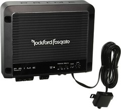 Rockford Fosgate Prime R500X1D 1-Channel 500W Class D Amplifier+ 4 Gaige Amp Kit