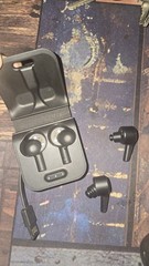 JLab JBuds Air Executive Wireless Bluetooth Earbuds & Charger Case – Black™