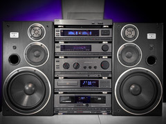 SONY LBT-D705 SILVER 🌈RaRe🌈 Complete Vintage Component Stereo System