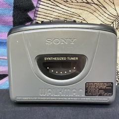 Sony Walkman WM-FX251 Stereo Cassette Player FM/AM Portable Digital Tuning Gray