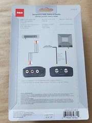 (1 Pc) RCA Converter Kit CRF907A RF Modulator A/V to RF Coax Coaxial for DVD…