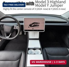 5-in-1 Silicone Interior Sets Compatible with Tesla Model 3 2024+ Highland and M