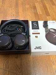 JVC HA-SW01 STEREO HEADPHONES CLASS-S WOOD HI-Res AUDIO 40mm Wood Dome Unit