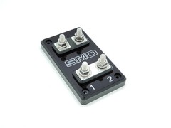 Steve Meade Designs Double Fuse Block SMD ANL Fuse Holder Aluminum Car Audio