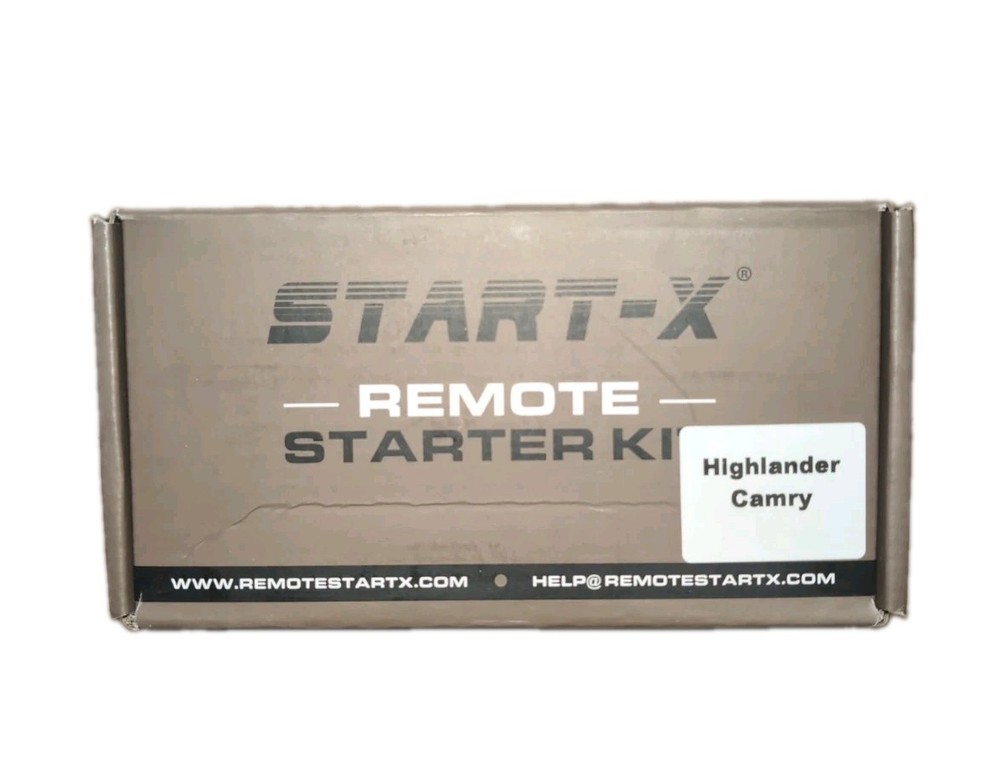 Start-X Remote Starter HIGHLANDER (10-13) CAMRY (10-11) G-Key Ignition Only