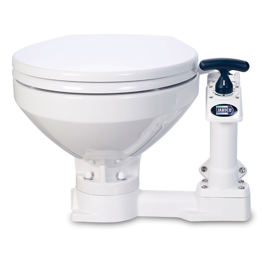 JABSCO MANUAL MARINE TOILET REGULAR BOWL