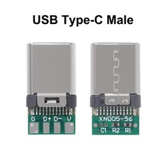 5 Pack USB C Connector – USB 3.1 Male Plug Port Type C Connector for Cable Re…