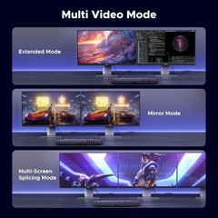 UGREEN Braided Display Port 1.4 Cable [VESA Certified] 8K@60Hz+4K@240Hz 32 Gbps