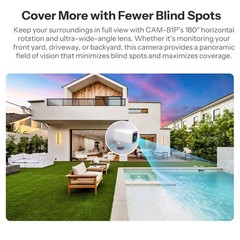 SONOFF CAM-B1P Outdoor Smart Security Camera 2K HD With AI Human Detection IP65