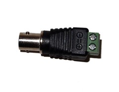 10 Pcs. Cat5 Cat6 to BNC Security Camera Coaxial Connector Female Screw Terminal