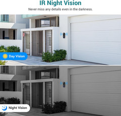 1080P Smart Video Doorbell Camera Wireless Doorbell Receiver Included Live View