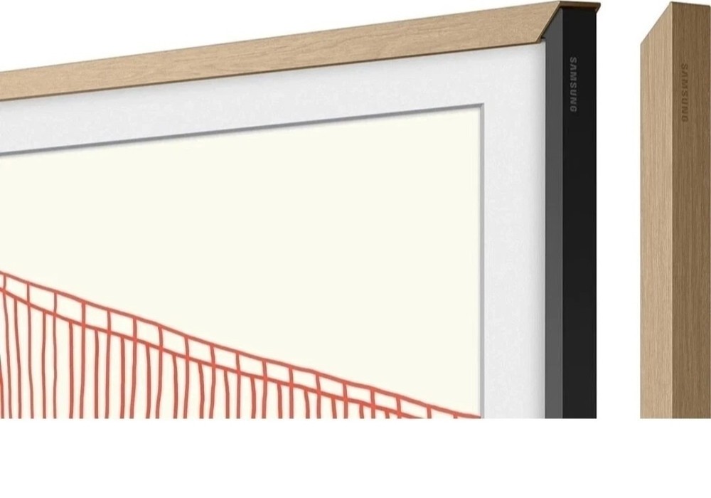 Samsung 75″ The Frame Customizable Bezel, Modern Teak – VG-SCFF75TKBZA (2025)