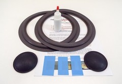 ESS AMT4 AMT1 Tower 10″ Woofer Foam Kit – Speaker Repair w/ Dust Caps!