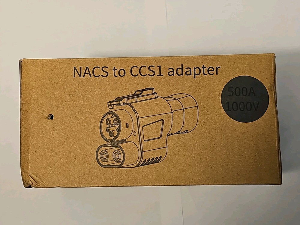 2025 Upgraded NACS to CCS1 Adapter For Tesla Supercharger 500A 1000V
