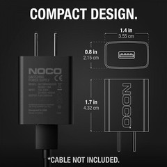 NOCO 10W USB Speed Charger, NUSB211NA