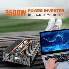 3500 watt power inverter for truck RV vehicle 12v to 110v car power inverter