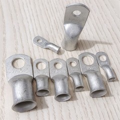 Tinned Copper 1 to 4/0AWG Cable Lug Ring Battery Terminals Wire Crimp Connectors