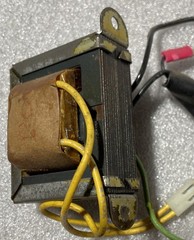 vintage transformer 20 Volts at 1.2 Amps. With Fuse