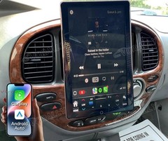 Android 15 For 2001-2007 Toyota Sequoia Rotatable Car Stereo Radio Carplay GPS
