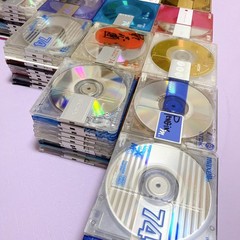 10 Ten disk MD MiniDisc Bulk Lot Set Tested Sony TDK Maxell 60/74/80 Min Used