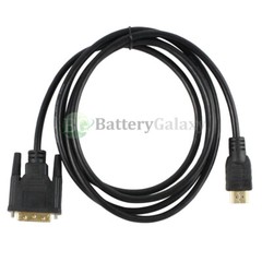 DVI-D to HDMI Cable Adapter Monitor Display Cable PC Laptop Projector Cord LOT