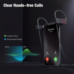 Waterproof Bluetooth 5.0 Earbuds Stereo Sport Wireless Headphones in Ear Headset