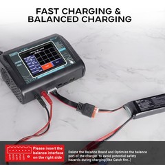 LiPo Battery Charger RC Balance Fast Charger Discharger 150W 10Amp AC/DC Charger