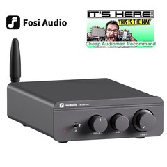 Fosi Audio BT20A Pro TPA32552 Bluetooth 5.0 Class D 2.0 Channel Hi-Fi Amplifier