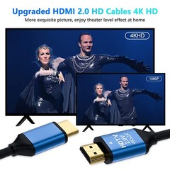HDMI Cable HDMI 2.1 Wire 4K 8K for RTX 3080 eARC HDR Video Cable PC Laptop TV