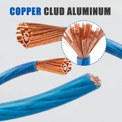 10 Gauge Wire, 25 Feet Blue Power Ground Wire Cable, Primary Automotive Wire,…