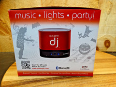 Holiday DJ Party Machine Speaker Bluetooth Musical Light Show New Open Box