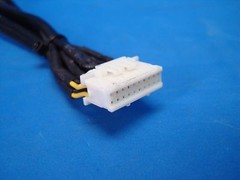 UNIVERSAL 20-PIN AUX AUDIO VIDEO INPUT OUTPUT RCA PLUG AV cut to fit