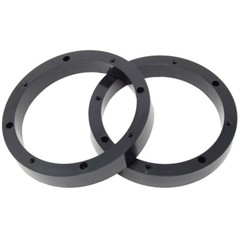 1 Pair 6.5″ inch Plastic Spacer Speaker Rings Custom Mounting Adapter Subwoofer