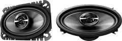 Pioneer – 4″ x 6″ 2-way Coaxial Speakers (Pair) – Black Model: TS-G460