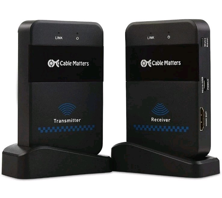 Cable Matters Wireless HDMI Extender, Wireless HDMI Transmitter 103079
