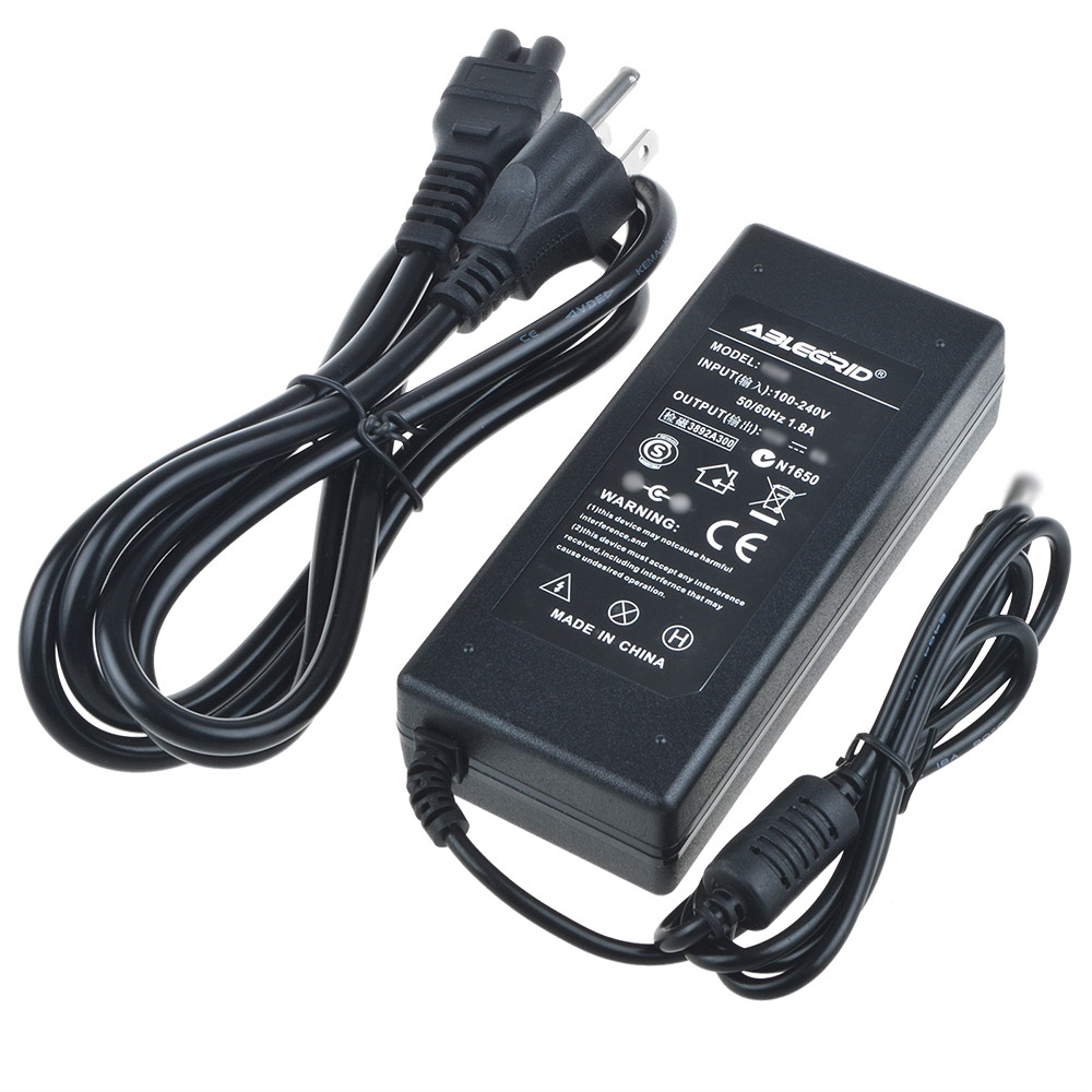 15V 5A AC/DC Power Supply Charger Adapter with 2.1mm x 5.5mm Tip Center +