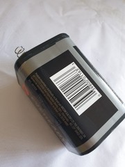 Eveready 1209 Super Heavy Duty 6V Zinc Carbon Lantern Non-Rechargeable Battery