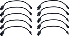 [10 Pack] Dongle Tip Adapter for Dell Connector Converter Cable 7.4mm Female to