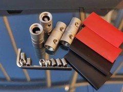 4 Guage Wire Splice Connectors 4 AWG Battery Cable Splicing 4Ga Butt Splice