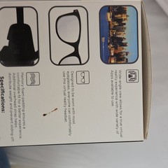 Cynoculars Smartphone VR Headset w/ Remote, 360° Viewing, 6.0in, 96° FOV