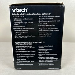 VTech 5 Handset Phone System Silver IS8151-5 Super Long Range Bluetooth NEW