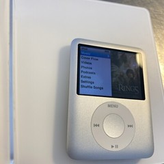 Apple iPod nano 3rd Gen Silver (4 GB) New battery installed New. Huge Bundle