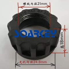1PC New Applicable to Rexroth 6-way Solenoid valve coil nut 029570 PA6 GF30H