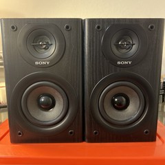 Sony SS-SBT100 Bookshelf Passive Speakers Pair Excellent Tested Free Shipping