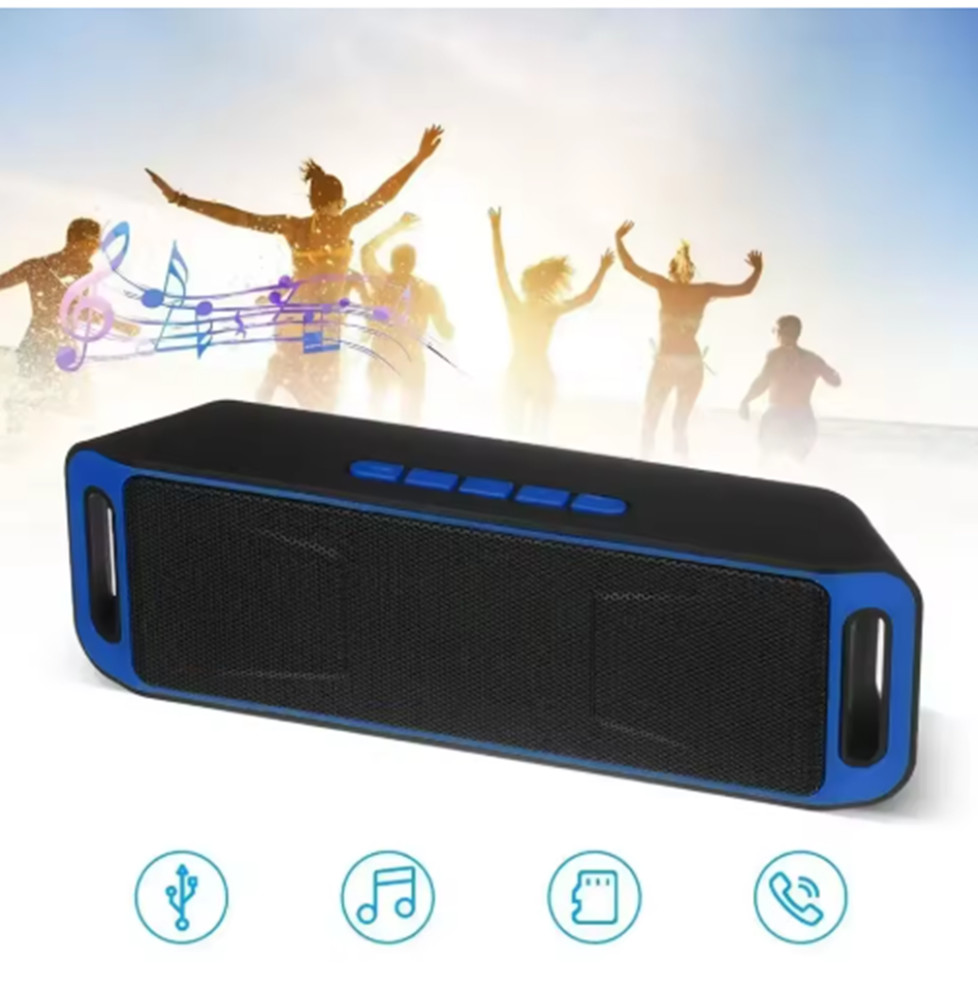 Bluetooth Speaker Wireless Waterproof Outdoor Stereo Bass USB/TF/FM Radio LOUD