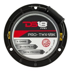 (2-Pairs) DS18 PRO-GM6.4PK 560W 6.5” Component Speakers