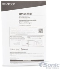 Kenwood DMX125BT Double DIN Bluetooth Android Mirroring 6.8″ Car Stereo Receiver